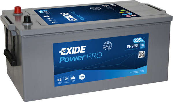 Baterie de pornire EF2353 EXIDE 12V 235Ah